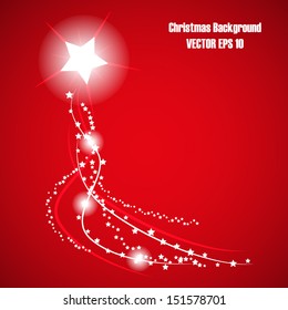 Abstract Christmas Background. High quality vector illustration. Eps10.