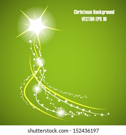 Abstract Christmas Background. High quality vector illustration. Eps10.