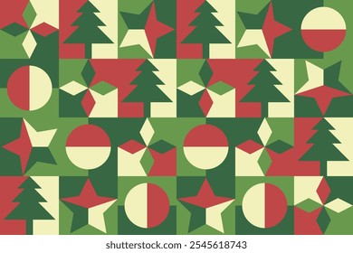 Abstract Christmas background, abstract Christmas icon background, seamless christmas pattern for card, banner,wallpaper