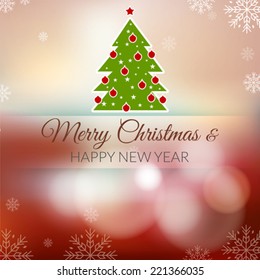 Abstract christmas background image. Vector, illustration.