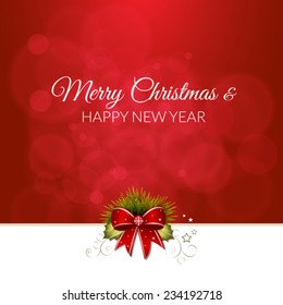 Abstract christmas background image. Vector, illustration.