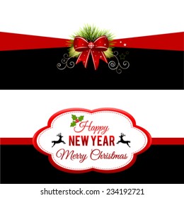 Abstract christmas background image. Vector, illustration.