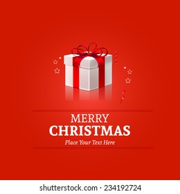 Abstract christmas background image. Vector, illustration.