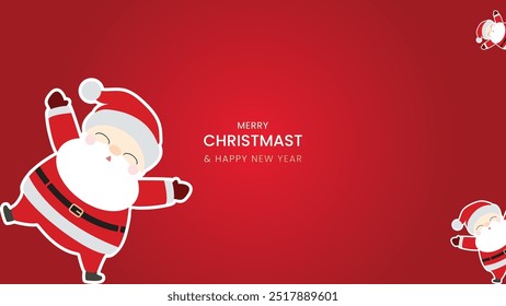 abstract christmas background isolated in red suitable for decoration holiday , simple minimalist and elegance background