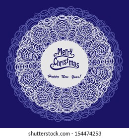 Abstract Christmas background with place for your text