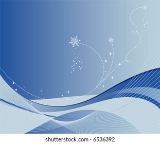 Abstract christmas background with snowflakes, element for design, vector illustration