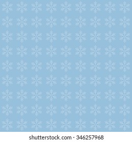 Abstract Christmas background with snowflakes. Vector Illustration.