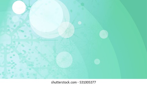 Abstract Christmas background with snowflakes.Tender template for greeting card, wrapping paper or web design. Vector illustration