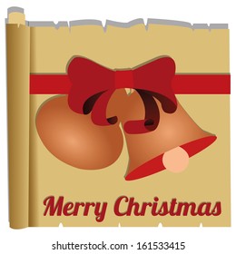 abstract christmas background with some funny objects