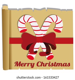 abstract christmas background with some funny objects
