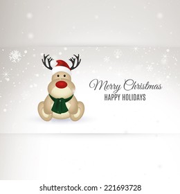abstract Christmas background with some special objects