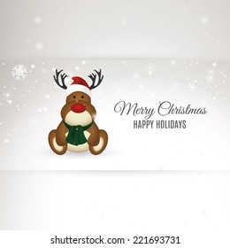 abstract Christmas background with some special objects