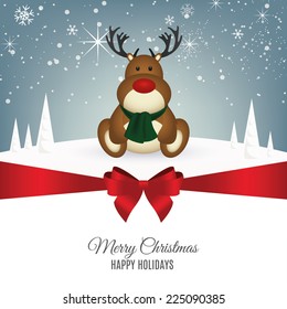 abstract christmas background with some special objects
