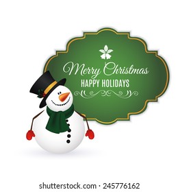 Abstract Christmas background with some special objects