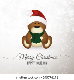 Abstract Christmas background with some special objects