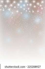 Abstract Christmas background with stars