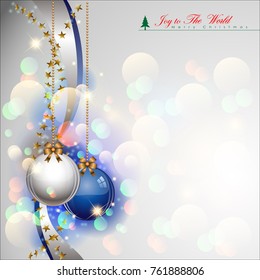 Abstract Christmas Background. Christmas Tree Concept. Vector and Illustration, EPS 10