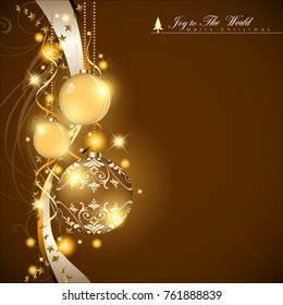 Abstract Christmas Background. Christmas Tree Concept. Vector and Illustration, EPS 10