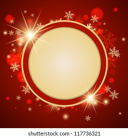 Abstract christmas background. Vector