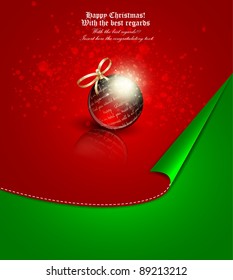 abstract christmas background. vector