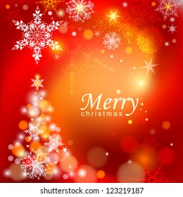 Abstract Christmas background. Vector eps 10.