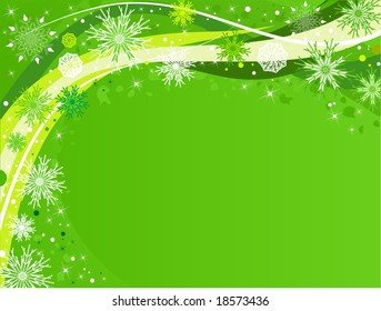 Abstract Christmas background. Vector Illustration.