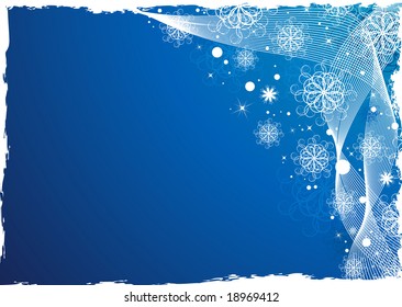 Abstract Christmas background. Vector Illustration.
