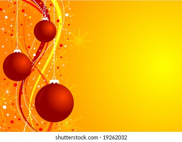 Abstract Christmas background. Vector Illustration.