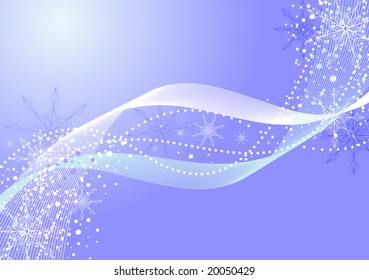 Abstract Christmas background. Vector Illustration.