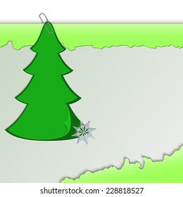 Abstract Christmas background. Vector illustration