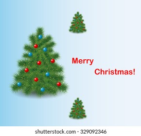 Abstract Christmas background . Vector illustration