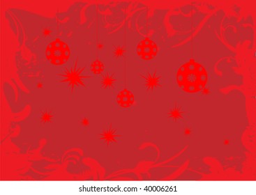 Abstract christmas background vector illustration