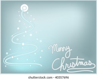 Abstract Christmas Background - vector illustration