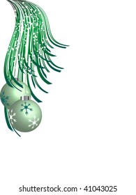 Abstract christmas background - vector illustration