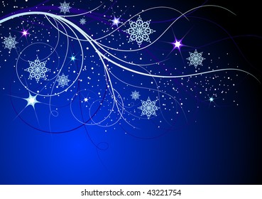  Abstract Christmas background. Vector Illustration.