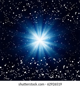 Abstract Christmas  background. Vector Illustration