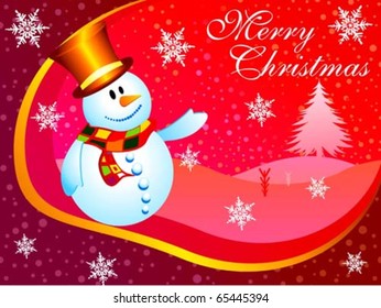 abstract christmas background vector illustration