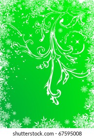 Abstract Christmas background, vector illustration