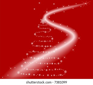 Abstract Christmas background vector illustration