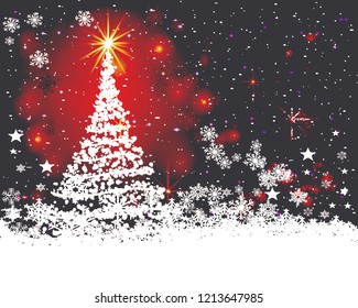 Abstract christmas background.eps10.vector
