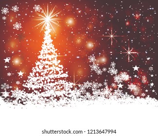 Abstract christmas background.eps10.vector