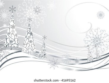 Abstract christmas background(vector)