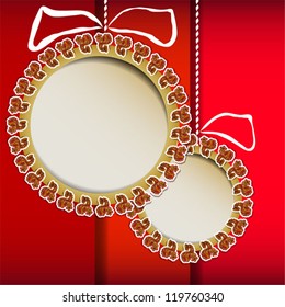 Abstract Christmas ball