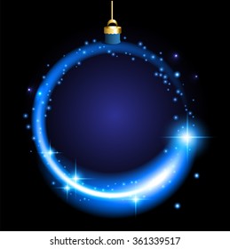 Abstract Christmas ball