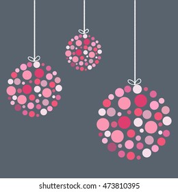 Abstract Christmas Balls