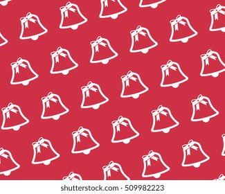 Abstract Christmas Bells Background