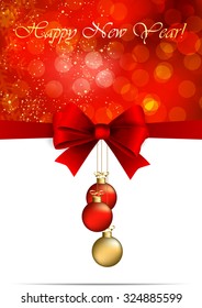 Abstract Christmas card