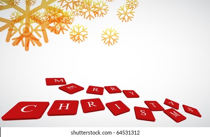 Abstract Christmas Card