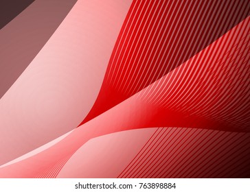 Abstract christmas card on red backdrop. Abstract red background - vector. Vector abstract geometric background. Christmas snow winter background. Happy new year. 