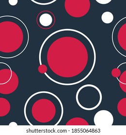 Abstract Christmas color seamless pattern texture. Simple and minimal decoration style. Eps10 illustration.